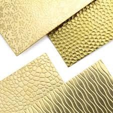 ASTM 금은 진유판 판 금속 C22000 닦은 공장 서피스를 도금처리했습니다